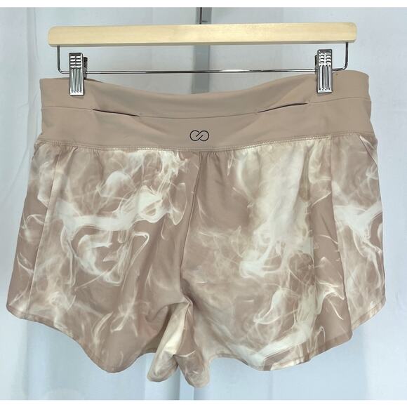 CALIA M Carrie Underwood Kick It Up Performance Shorts Smoke Sandstone Tan - Picture 2 of 8